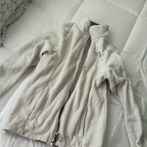 The North Face Cream Fleece Jacket